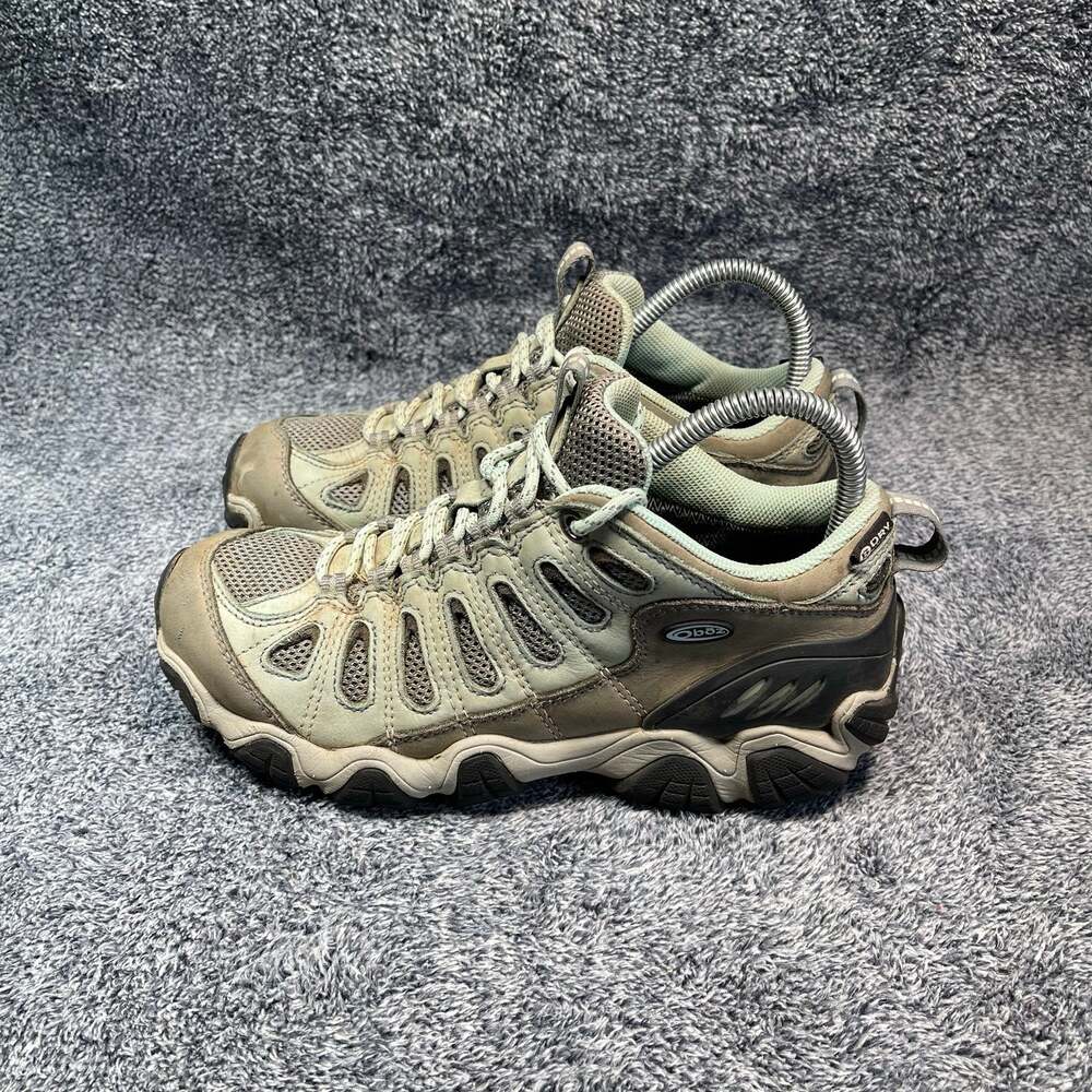 Oboz Sawtooth Low Hiking Shoes Size 8 Womens